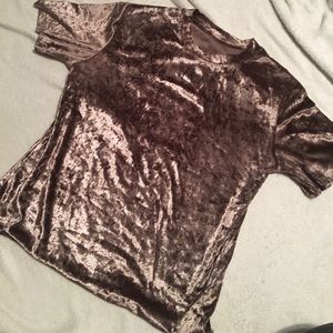 velvet shirt